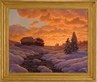 Appraisal: IVAN FEDOROVICH CHOULTSE Russian - SOIR D HIVER FINLANDE Outstanding