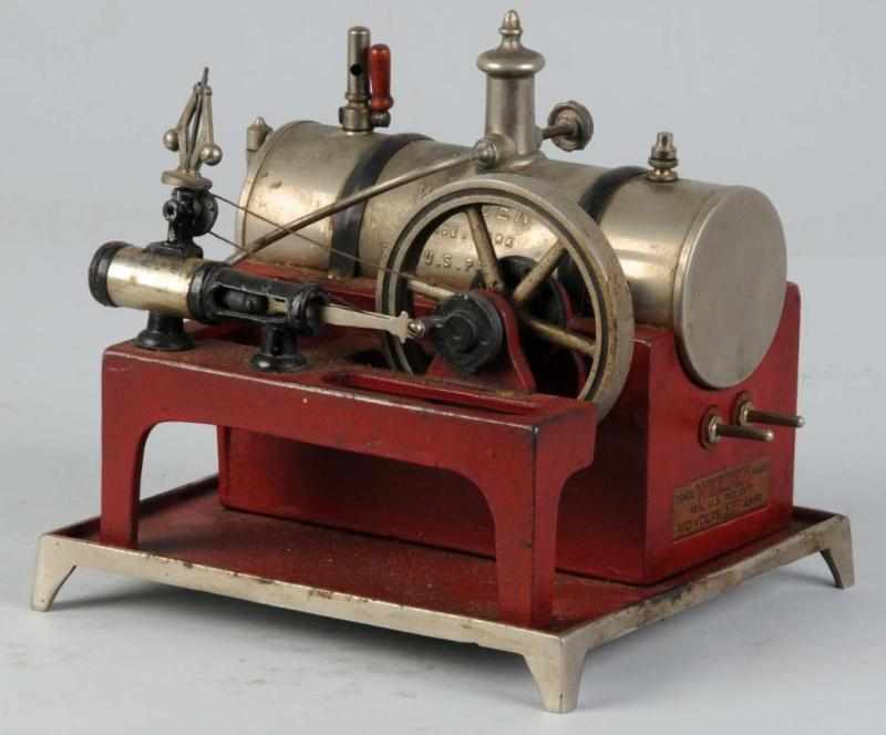 Appraisal: Weeden No Electric Horizontal Steam Engine Description Ca to ca