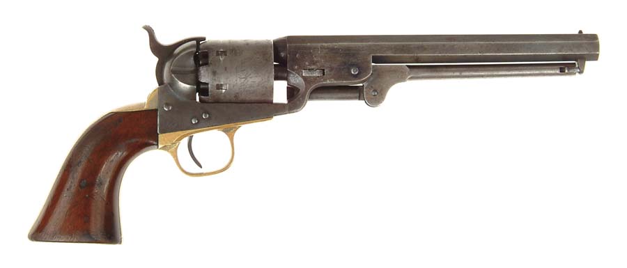 Appraisal: FINE COLT NAVY REVOLVER SN all matching except wedge which