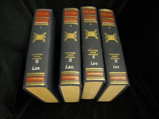 Appraisal: Robert E Lee Volume Book Set by Douglas Freeman