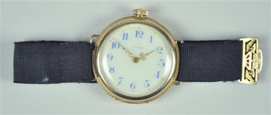 Appraisal: Waltham k Gold Ladies Watch Circa Royal model Safety barrel