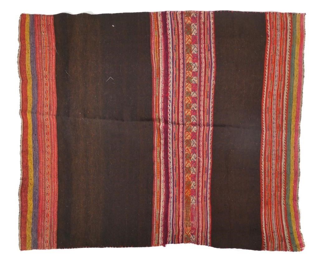 Appraisal: Old South American hand woven textile possibly from the Achiri