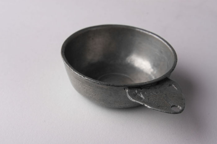 Appraisal: PEWTER PORRINGER RICHARD LEE - OR RICHARD LEE JR B