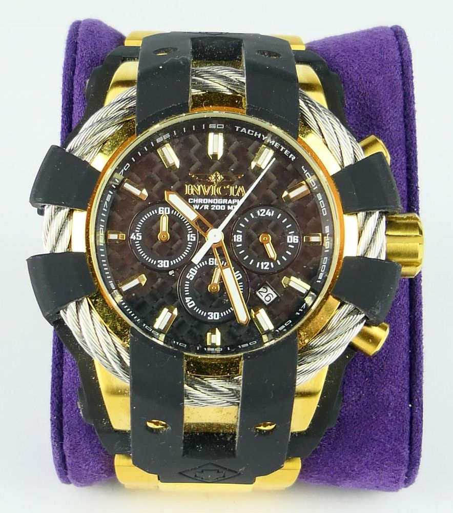 Appraisal: INVICTA CHRONOGRAH W R MT WATCH The watch was bought