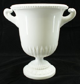 Appraisal: A Royal Worcester urn form twin handled Blanc De Chine