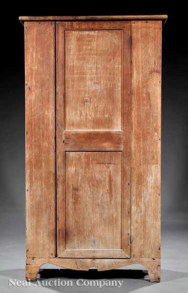 Appraisal: A Good Southern Cypress Cabinet probably mid- th c Mississippi