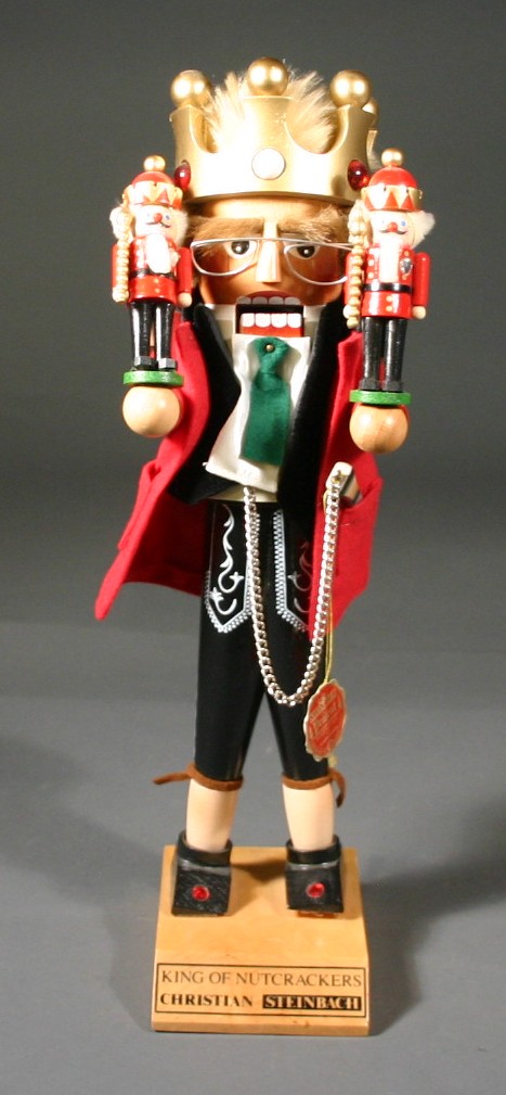 Appraisal: Steinbach King of the Nutcrackers nutcracker Germany Carved wood tagged