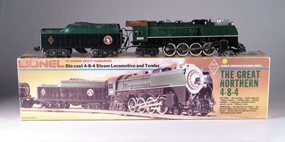 Appraisal: LIONEL DIECAST LOCOMOTIVE AND GREAT NORTHERN TENDER IN ORIGINAL BOX