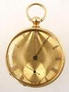 Appraisal: POCKETWATCH - K gold case open face pocketwatch lever escapement