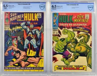 Appraisal: Marvel Comics Tales to Astonish No CBCS UNITED STATES TH