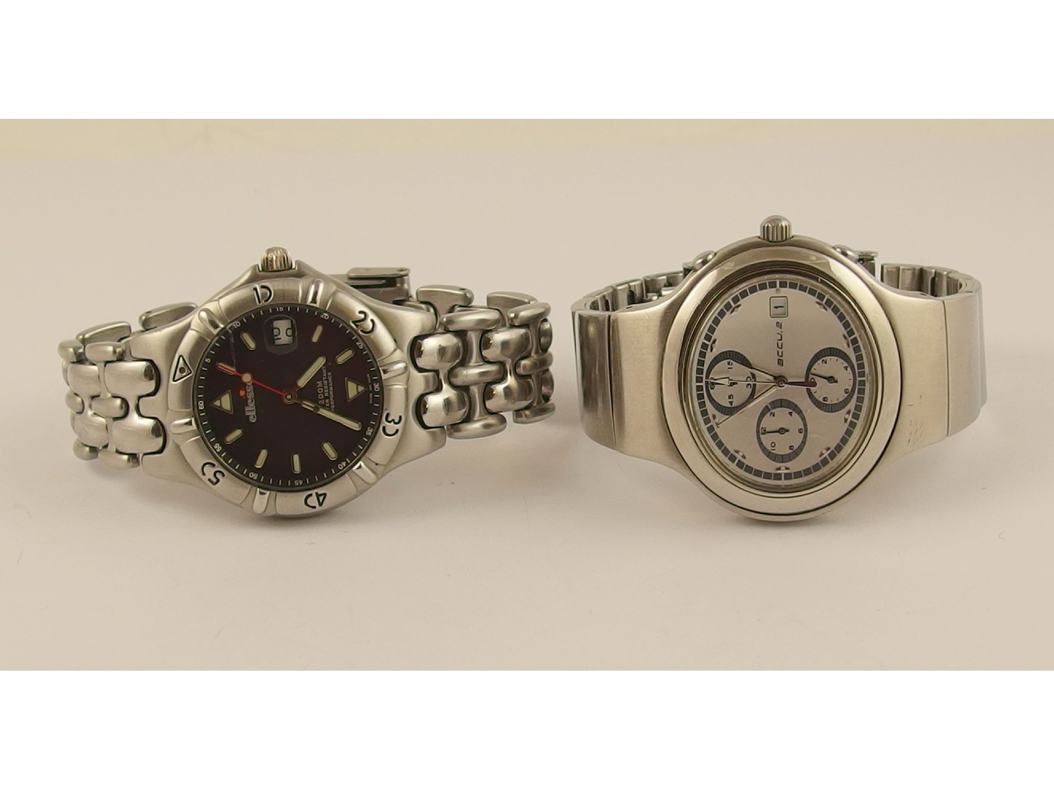 Appraisal: Two gents watches by Ellesse and ACCU