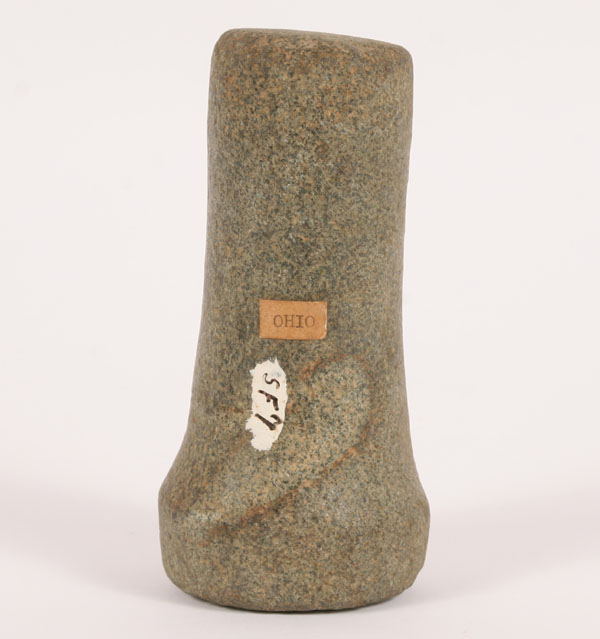 Appraisal: Granite bell pestle from OH ex Herman Long collection long