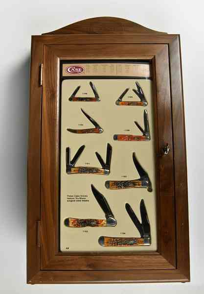 Appraisal: Case XX Knife Store Display Ca s Countertop display with