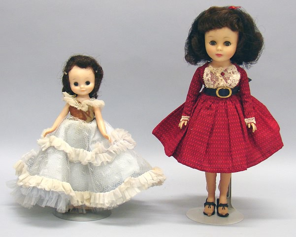 Appraisal: Pair of dolls HP Betsy McCall with brown hair Very