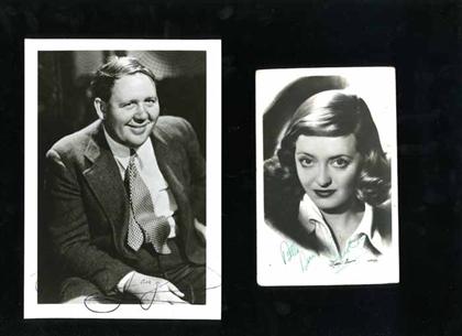 Appraisal: pieces Photos Signed Cooper Gladys Silver print x inches x