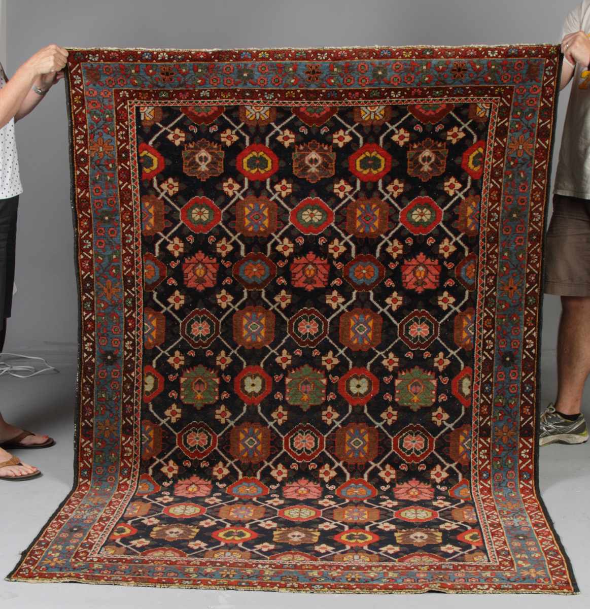 Appraisal: Finely Woven Hamadan Condition Nice even pile Dimensions ' ''