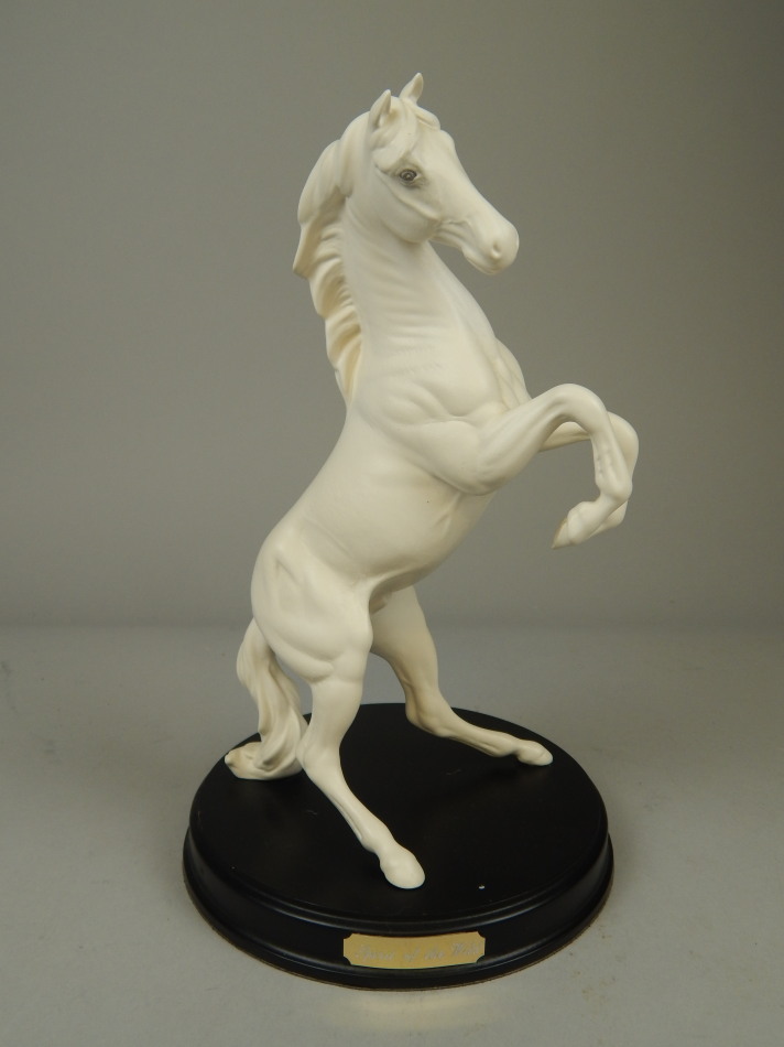 Appraisal: A Spirit of the Wild Royal Doulton horse on black