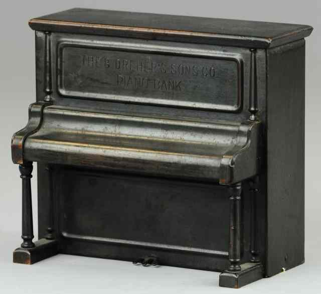 Appraisal: PIANO STILL BANK The B Dreher's Sons Co made of