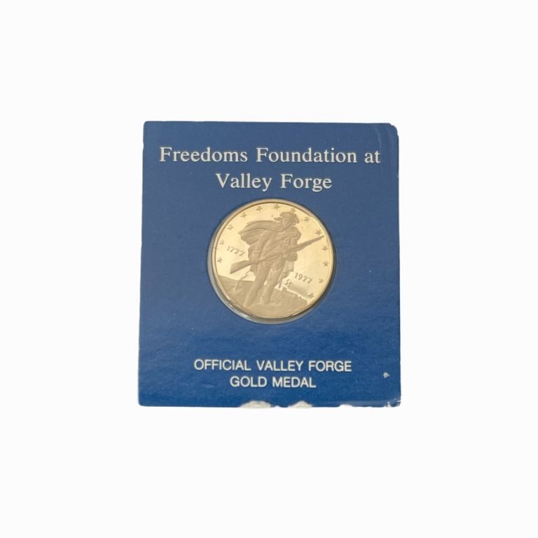 Appraisal: Freedoms Foundation at Valley Forge Gold Gold metal coin fine