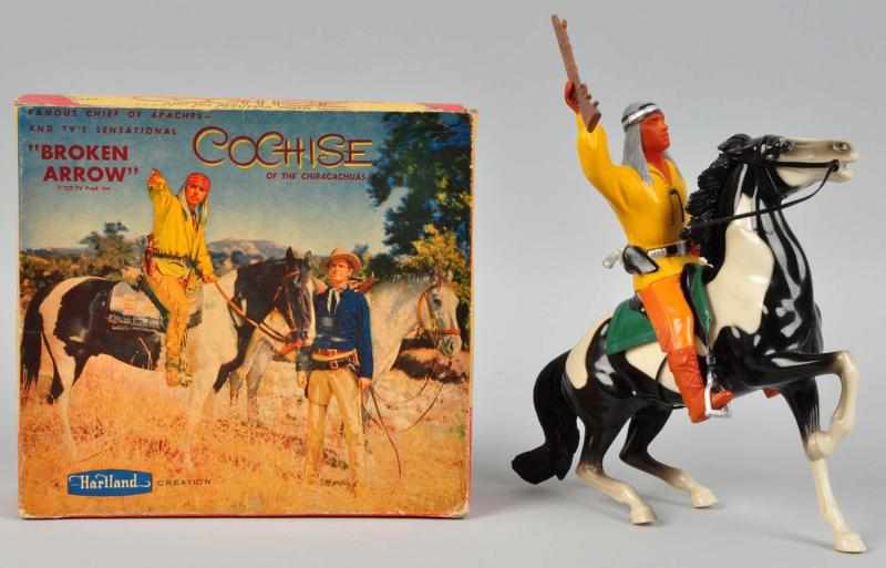 Appraisal: Hartland Cochise Horse Rider Description Complete set includes rifle and