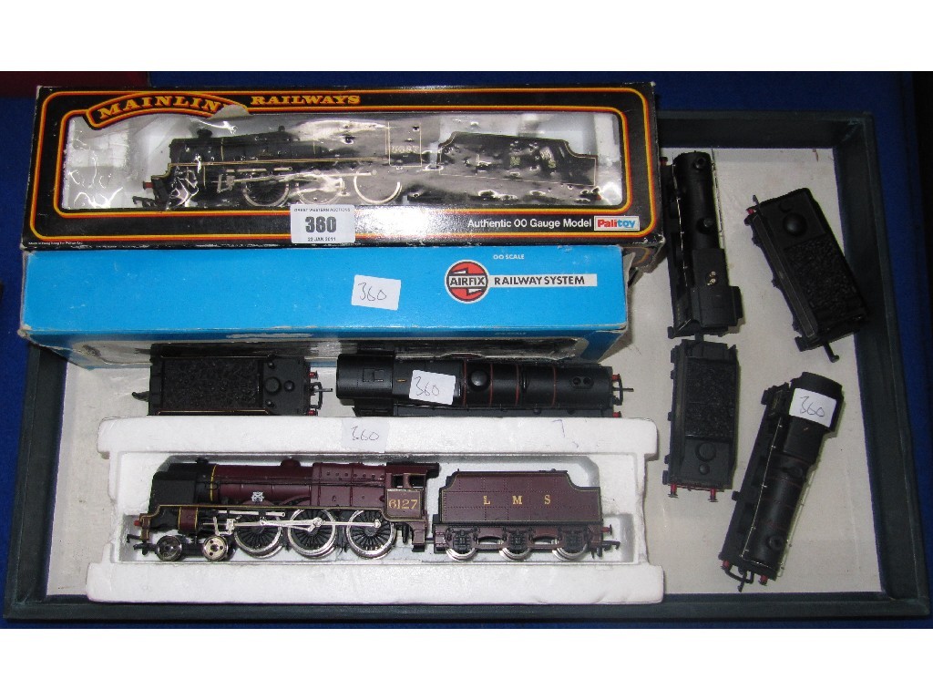 Appraisal: Lot comprising seven assorted model railway engines and tenders