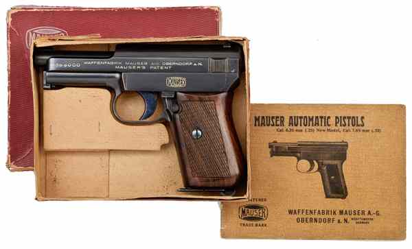 Appraisal: Mauser Model Semi-Auto Pistol ACP cal '' barrel S N