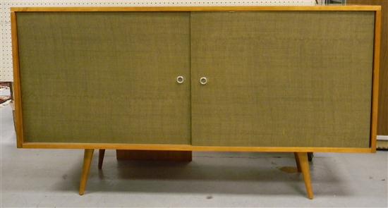 Appraisal: Paul McCobb planner group cabinet mid- th C two sliding