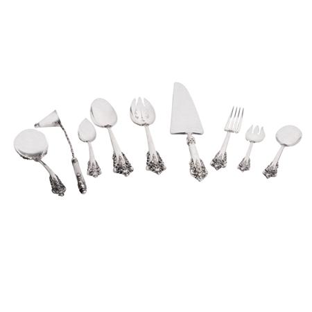 Appraisal: Wallace Sterling Silver Flatware Service Estimate -