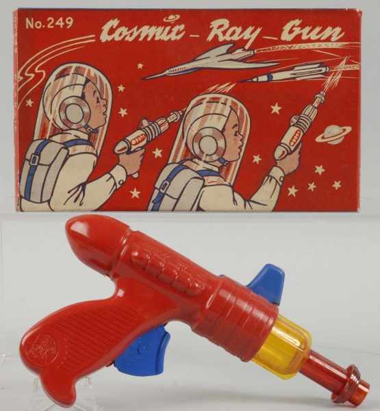 Appraisal: Plastic Ranger Steel Cosmic Ray Gun Toy Description Very colorful