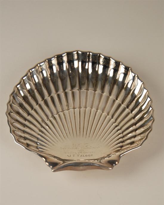 Appraisal: A Sterling Trophy Tray by Gorham in the form of