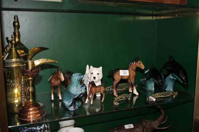 Appraisal: A COLLECTION OF MISCELLANEOUS including a Beswick Scottie dog four