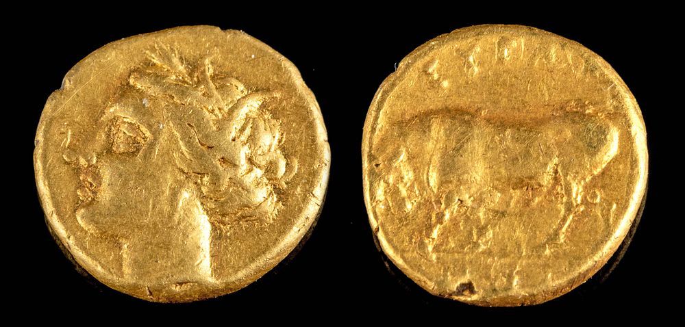 Appraisal: Greek Gold AU Sixth Stater Agathokles - g Greece Syracuse