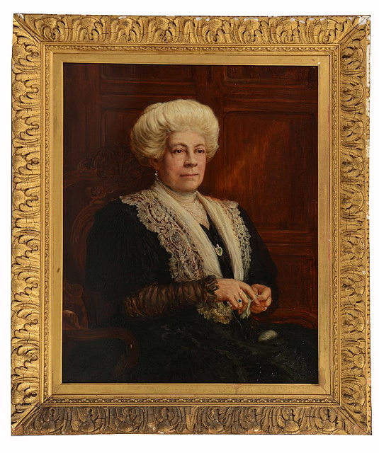 Appraisal: HERBERT SIDNEY - 'Mrs Stuart of Stonehurst' Ardingly - Sussex