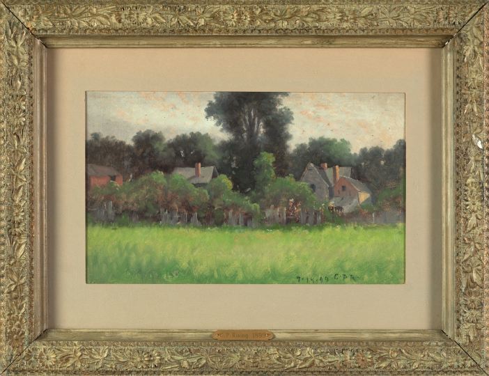 Appraisal: Charles P Rising American Late th Early th Century Landscape