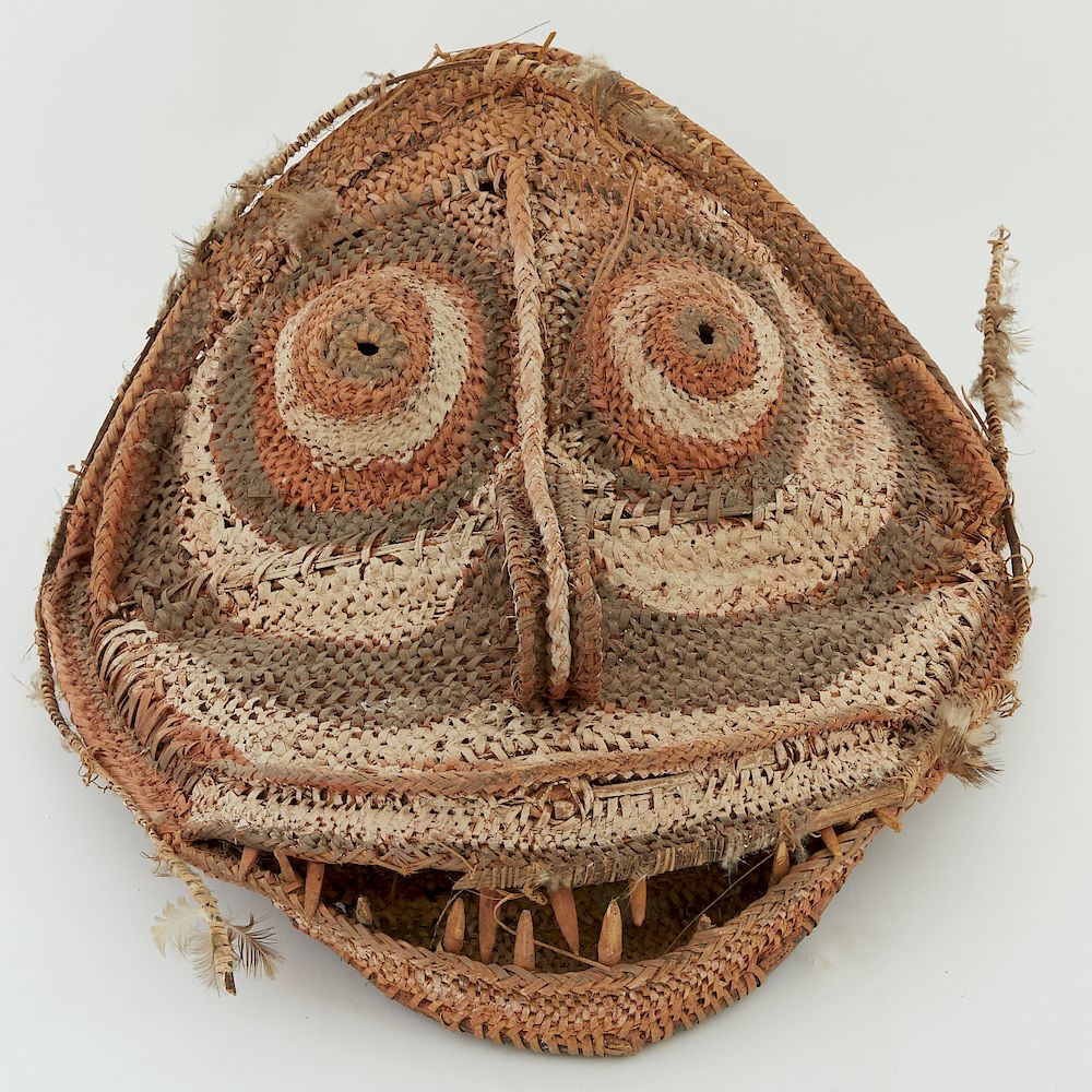 Appraisal: Papua New Guinea Middle Sepik River Gable Mask Large Papua