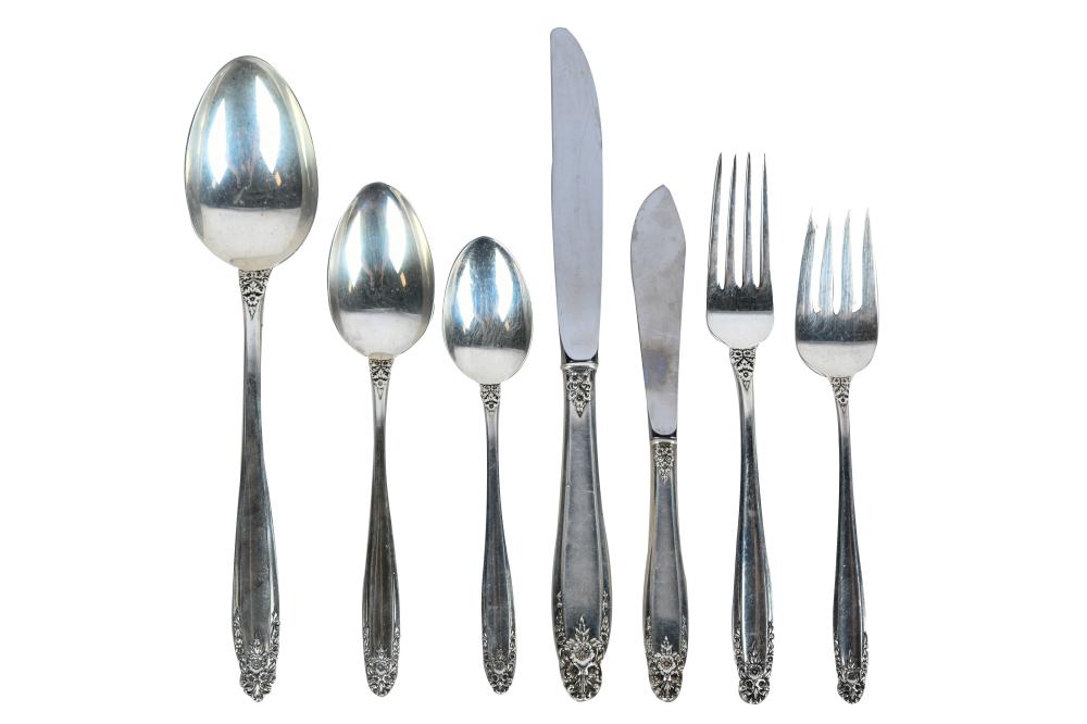 Appraisal: INTERNATIONAL STERLING FLATWARE SERVICEPrelude pattern with maker's marks further marked