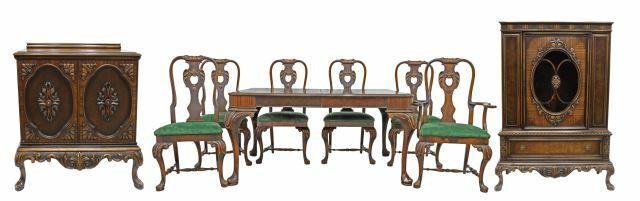 Appraisal: lot of American depression-era dining set Berkey Gay Furniture c