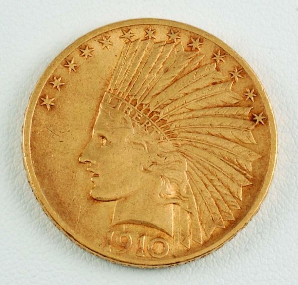 Appraisal: Indian Head Eagle gold piece CONDITION Very Fine Appears to