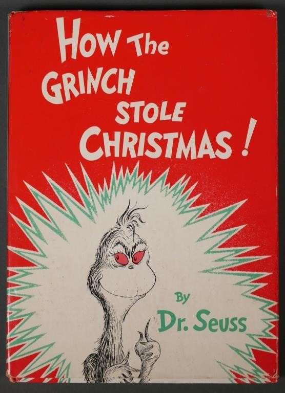 Appraisal: Children's book by Dr Seuss How the Grinch Stole Christmas