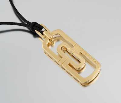 Appraisal: A Bulgari k Gold Parentesi Pendant k yellow gold pendant