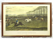 Appraisal: A set of four framed and glazed colour sporting prints