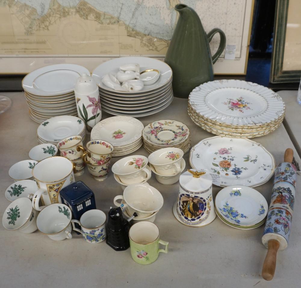 Appraisal: Collection of Assorted Ceramic and Porcelain Table Articles Including Royal