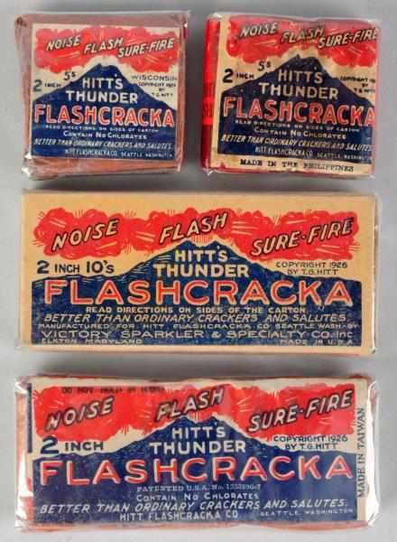 Appraisal: Lot of Hitt's Thunder Flashcracka Packs Includes - x Logosyan