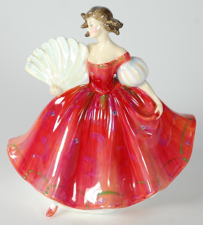 Appraisal: ROYAL DOULTON CHINA FIGURE 'FIRST WALTZ' HN in high printed