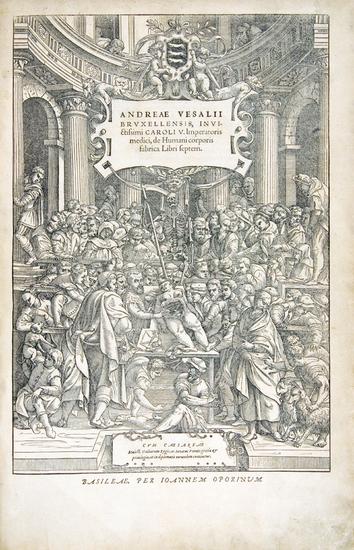 Appraisal: VESALIUS Andreas - De humani corporis fabrica libri septem Basel