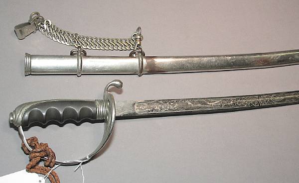 Appraisal: A Model Infantry Officer's Sword carried by General Cornelius Ryan