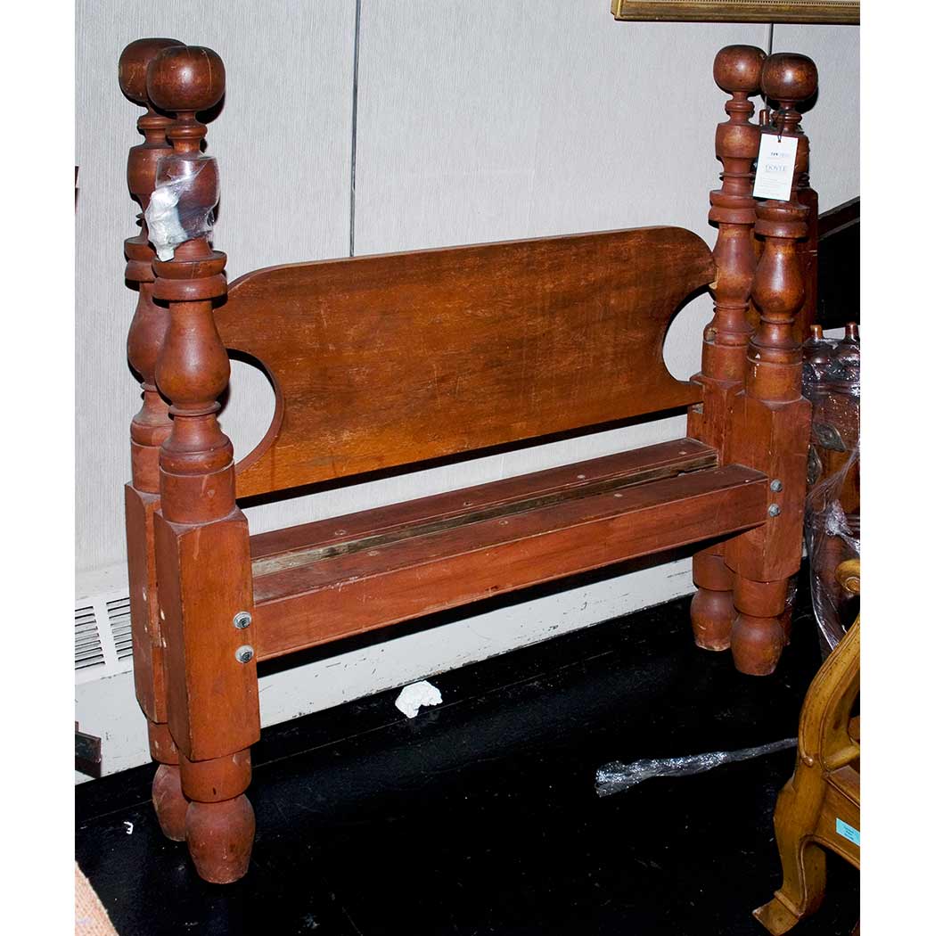 Appraisal: Two Pairs of Twin-Size Bedsteads