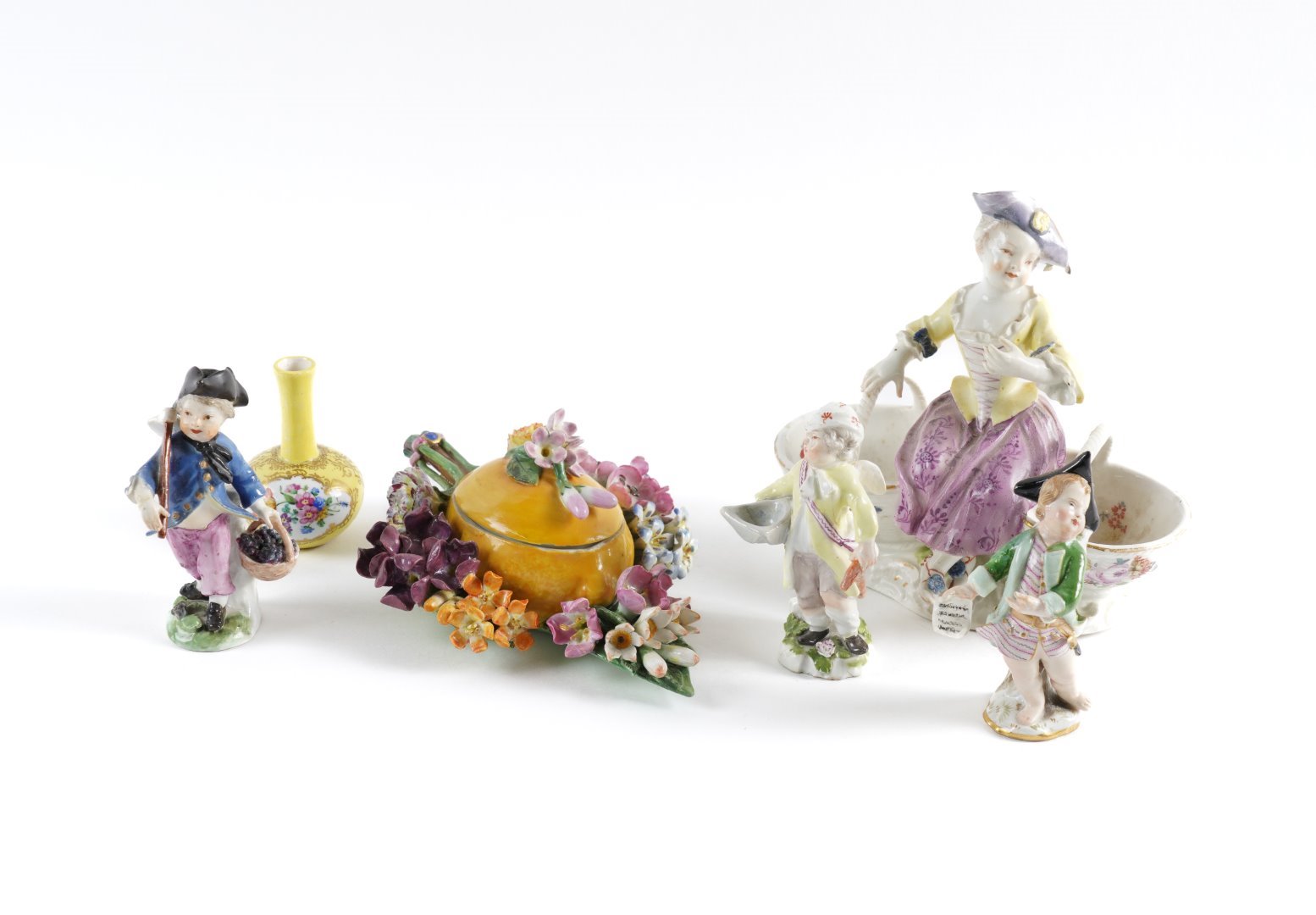 Appraisal: A GROUP OF MEISSEN PORCELAIN th and th century Comprising