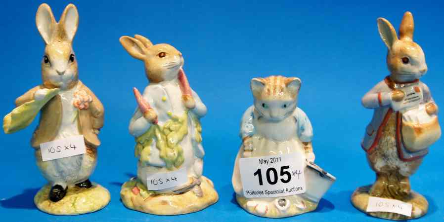 Appraisal: Royal Albert Beatrix Potter Figures Ribby and the Patty Pan