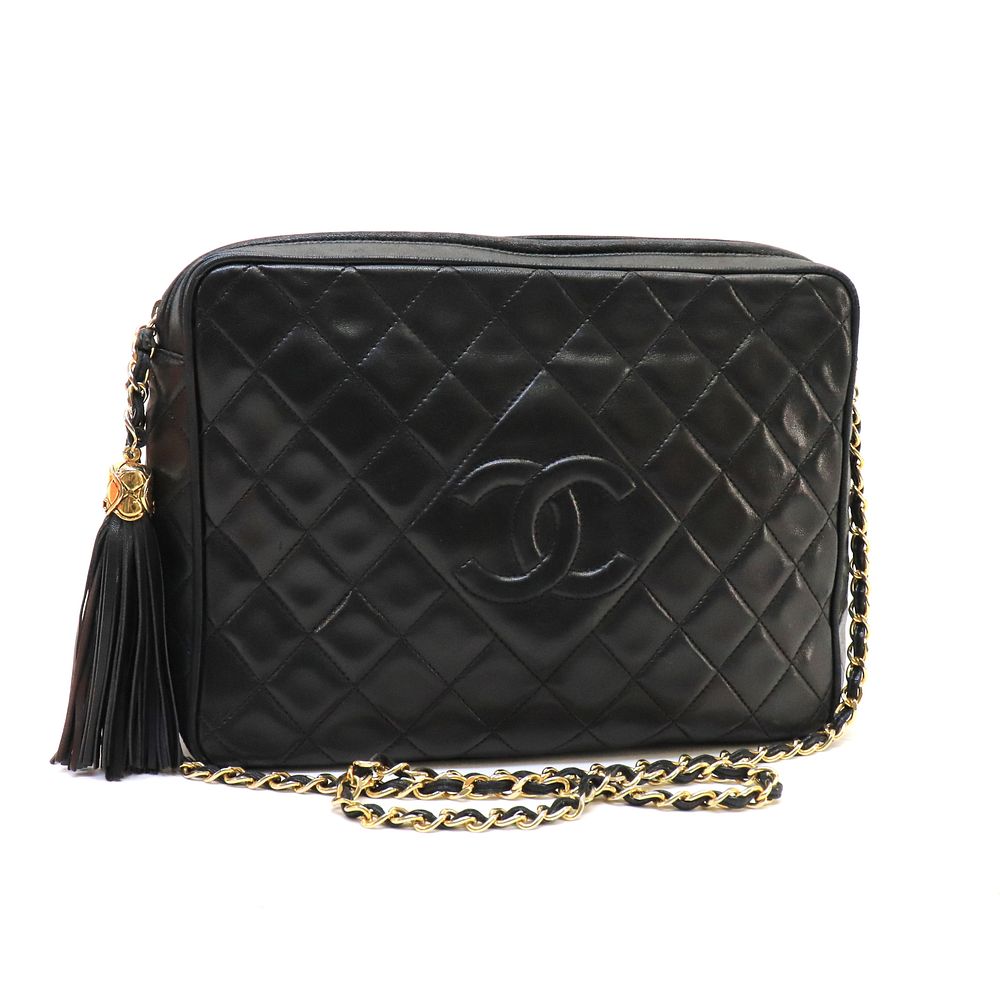 Appraisal: Chanel - Large Tassel Camera Bag Chanel - Large Tassel